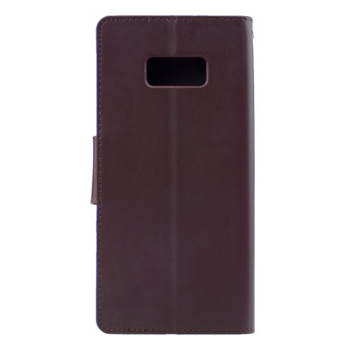 &nbsp;Journal de sonate pour sonate Samsung S8 Plus Goospery, marron