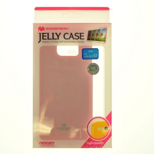 Samsung S7 Goospery Jelly Case,Baby Pink