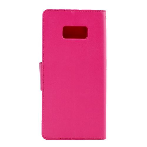 &nbsp;Journal de sonate pour sonate Samsung S8 Plus Goospery, rose vif