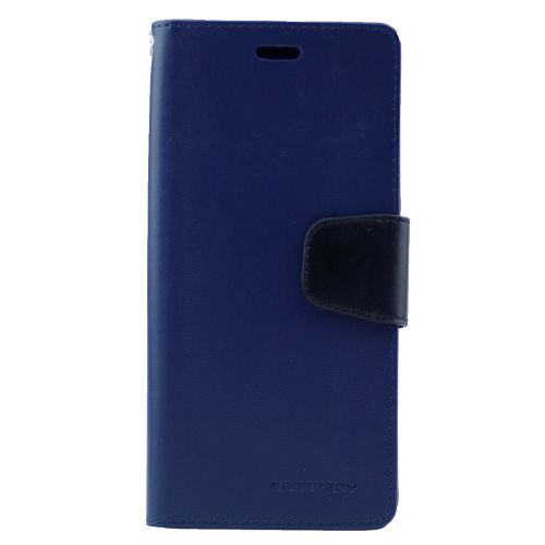 &nbsp;Journal de sonate pour sonate Samsung S8 Plus Goospery, bleu marine