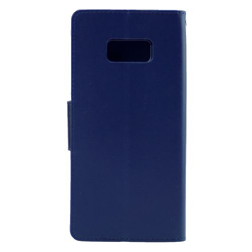 &nbsp;Journal de sonate pour sonate Samsung S8 Plus Goospery, bleu marine