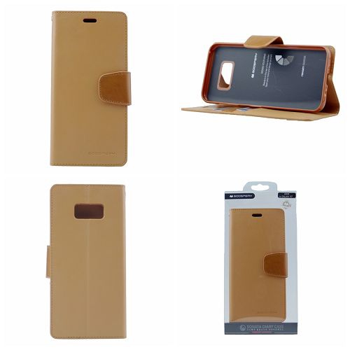 Samsung S7 Goospery Sonata Diary Flip, Camel