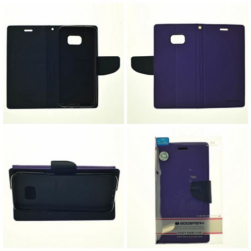 Samsung S7 Edge Goospery Fancy Diary Flip,Purple