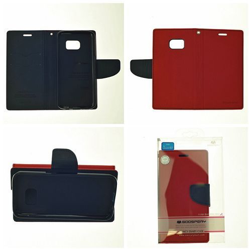 Samsung S7 Edge Goospery Fancy Diary Flip, Red