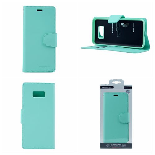 Samsung S7 Edge Goospery Sonata Diary Flip, Teal