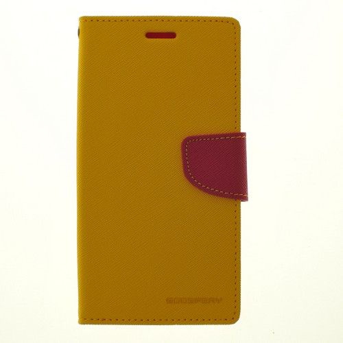 Samsung S7 Edge Goospery Fancy Diary Flip,Yellow