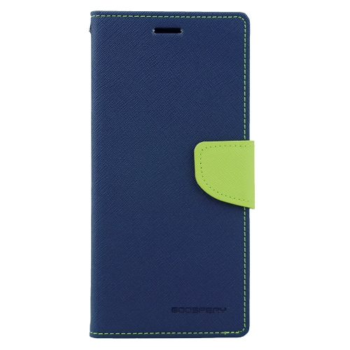 &nbsp;Samsung Note 8 Goospery Journal de fantaisie Flip, bleu marine