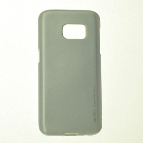 Samsung S7 Edge Goospery iJelly Metal Case,Silver