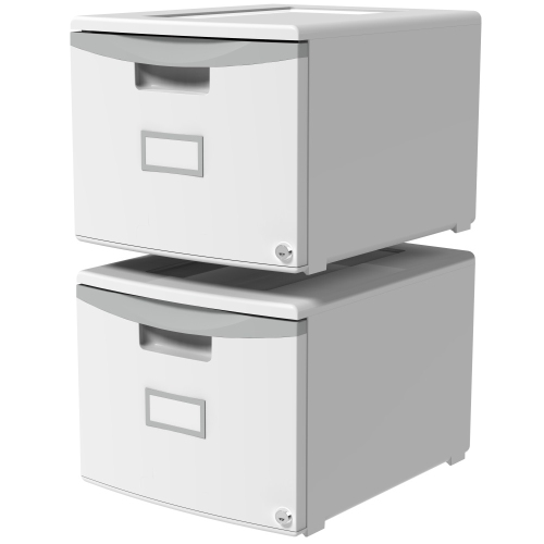 Storex Single Drawer Mini File Cabinet With Lock Legal Letter