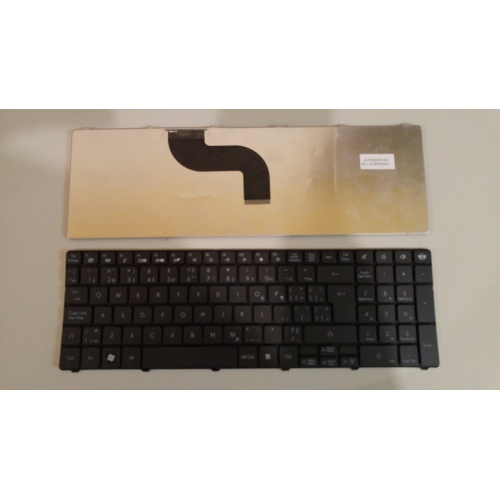 ACER  New Keyboard Gateway Packard Bell Tm05 Tm80 Tm81 Canadian Keyboard Ca In Black
