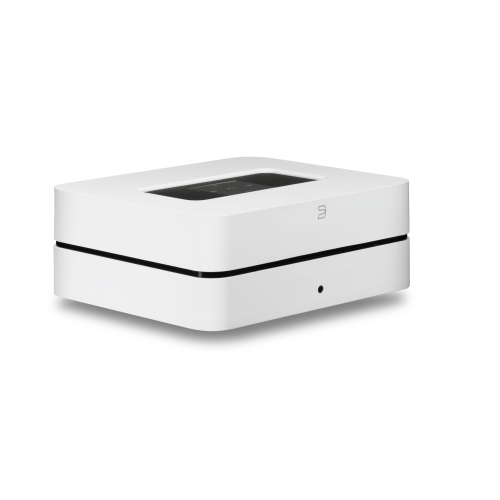 Bluesound Vault 2i Disque dur réseau haute résolution 2 téraoctets Music Streamer CD Copier, Bluetooth, Airplay 2 - Blanc - Compatible avec Alexa et
