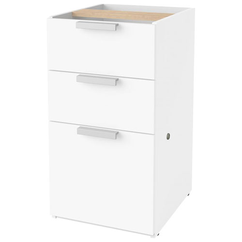 Pro-Concept Plus 3-Drawer File Cabinet - White