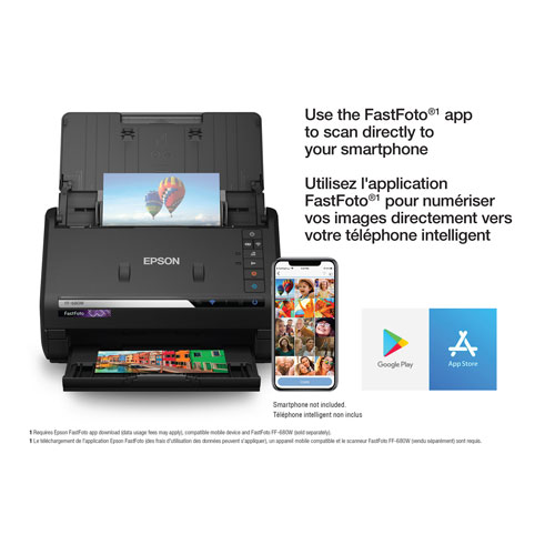 Epson FastFoto 680W Photo Scanner