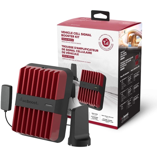weBoost Drive Reach [Multi User] In-Vehicle Cell Phone Signal Booster Kit for Car, Truck SUV, All Carriers 3G/4G LTE