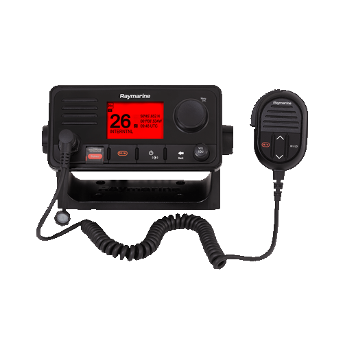 RAYMARINE  Vhf, Ray63, W/gps, Opt. 2Nd Station