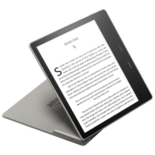 Liseuse numérique à écran tactile de 7 po de 8 Go Kindle Oasis d'Amazon - Gris