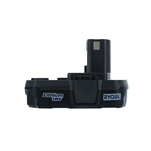 Ryobi P102 Twin Pack: Genuine OEM 18V One+ Lithium Ion Compact Battery for Ryobi Cordless Power Tools