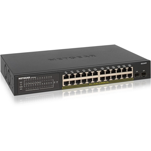 NETGEAR  S350 Gs324Tp Ethernet Switch Gs324Tp-100Nas Best POE Gigabit Switch