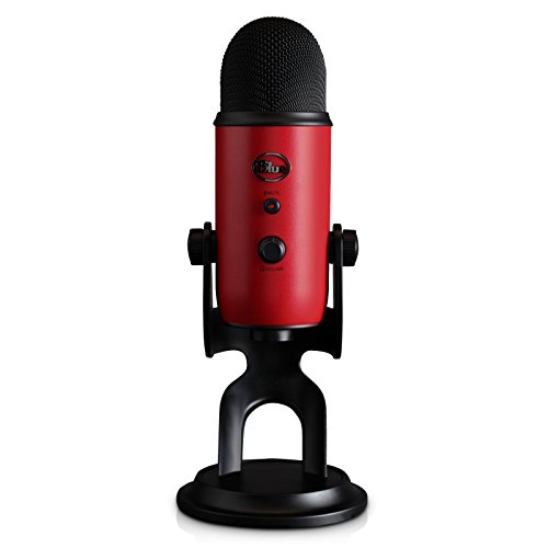 Blue Yeti USB Microphone - Satin Red