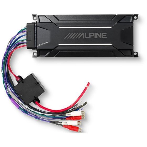 Alpine KTA-30FW Four Channel Tough Pack Amplifier + Free Audiosource T-Shirt