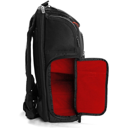 USA GEAR GRSLS17100RDEW DSLR Camera Backpack Red