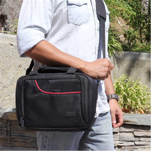 USA GEAR GRSLS14100RDEW Nintendo Switch Transport Case with Storage Compartments Red