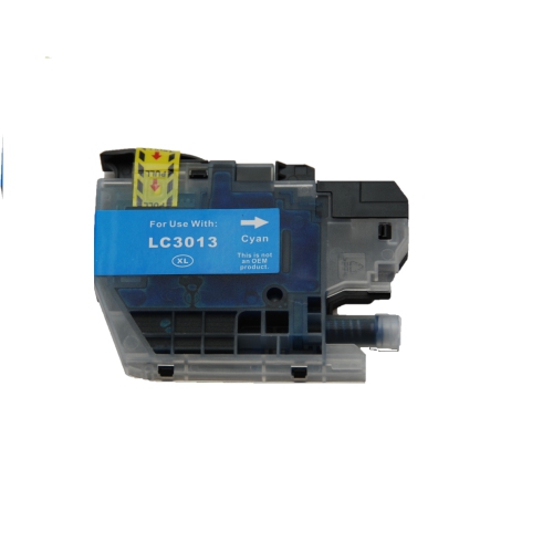Gotoners™ Generic Packaged Brother LC3013C XL High-yield New Compatible Cyan Ink Cartridge for Brother MFC-J491DW, MFC-J497DW, MFC-J690DW.