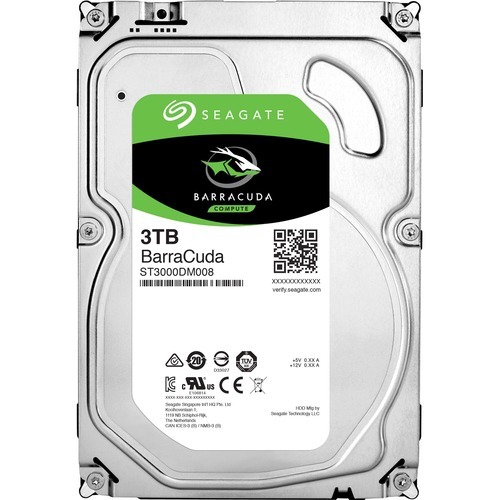 Seagate Barracuda St3000dm008 3 Tb Hard Drive - Sata - 3.5" Drive - Internal - 7200rpm -