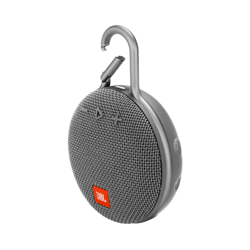 JBL  Clip 3 Portable Bluetooth® Speaker (Gray) (Open Box)