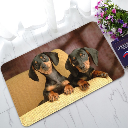 Zkgk Dachshund Non Slip Doormat Indoor Outdoor Bathroom Non Slip Doormat Indoor Outdoor