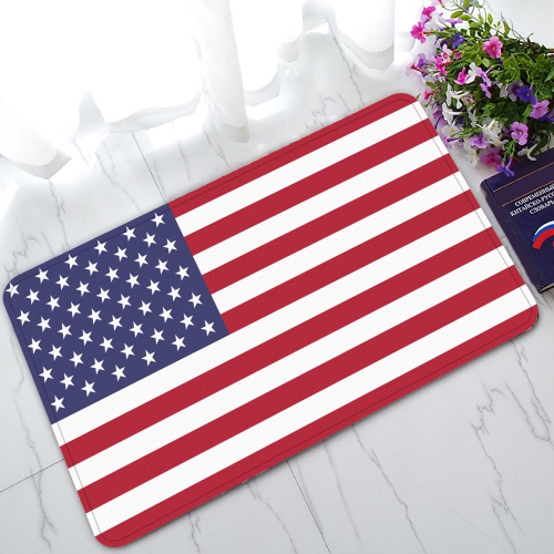 Zkgk American Flag Non Slip Doormat Indoor Outdoor Bathroom Doormat 30x18 Inches