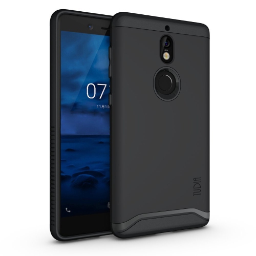 TUDIA Slim-Fit [Merge] Dual Layer Heavy Duty Extreme Drop Protection/Rugged Phone Case for Nokia 7