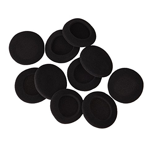 3-Pairs, Medium misodiko M550 Memory Foam Earbuds Tips for Jaybird X4 X3 X2 Freedom F5// 1MORE E1001 Triple Driver//Photive PH-BTE50// QCY QY7 QY8- Replacement in-Ear Earphones Eartips BlueBuds X