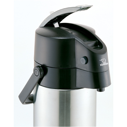 Zojirushi Air Pot Stainless Steel Beverage Dispenser SR-AG38, 128 oz/3.8 liters