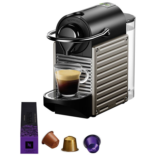 Machine à espresso Nespresso Pixie par Breville - Titan