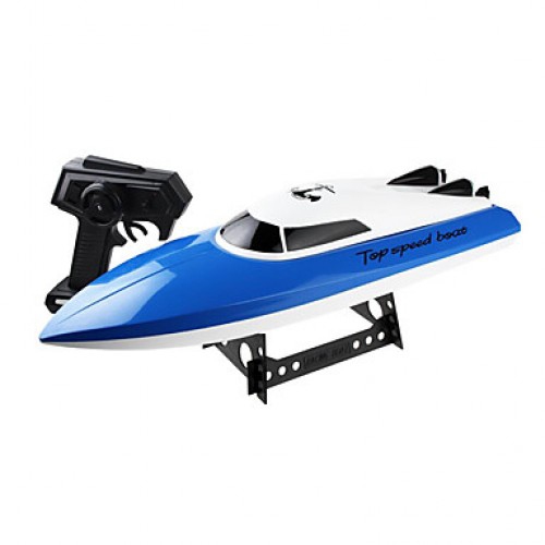 2.4G 1:10 Scale Remote 4 Chanel Control High Speed Racing Boat(Blue)