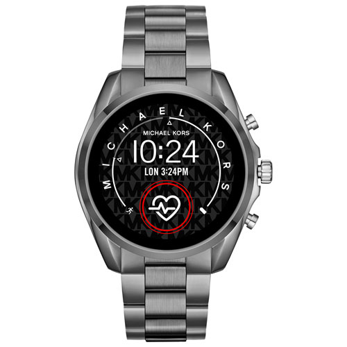 michael kors smartwatch with heart rate monitor