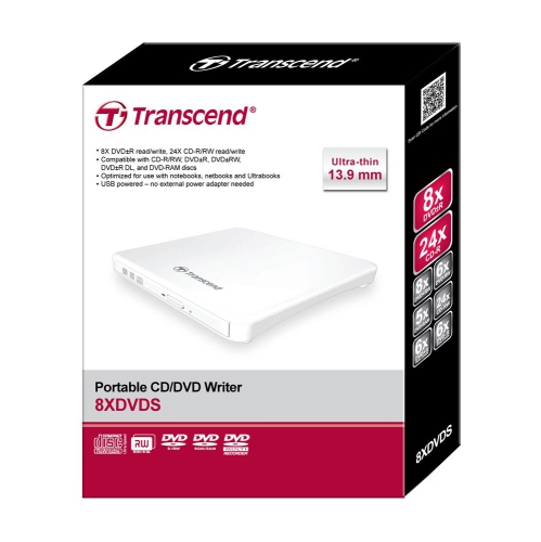 Graveur DVD portatif ultramince 8K de Transcend