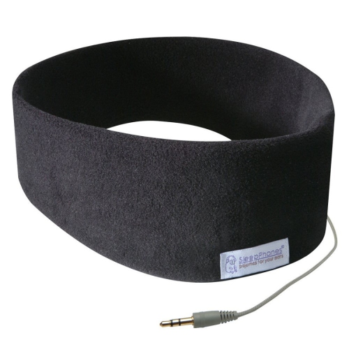 SleepPhones Classic Corded Headband Headphones - BLACK