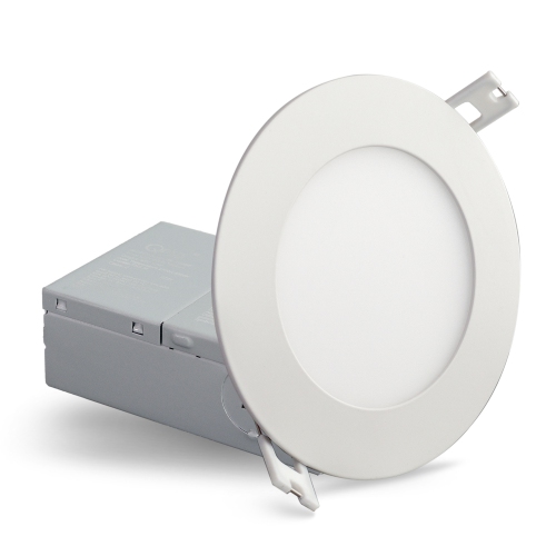 LED Recessed Light 4 Inch Ultra Thin Pot Light Down Light, Junction Box QPLUS - 4000K Cool White