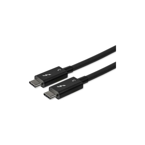 StarTech 0.8m/2.7ft Thunderbolt 3 to Thunderbolt 3 Cable - 40Gbps - Certified TB3 - USB C Compatible - Active - 100W