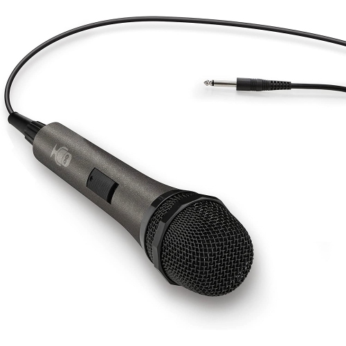 Singing Machine SMM-205 Dynamic Karaoke Microphone with 10.5 ft Cord
