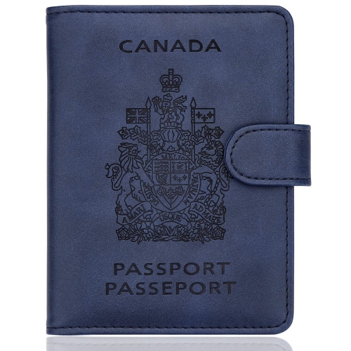 Étui portefeuille de voyage avec blocage RFID pour passeport