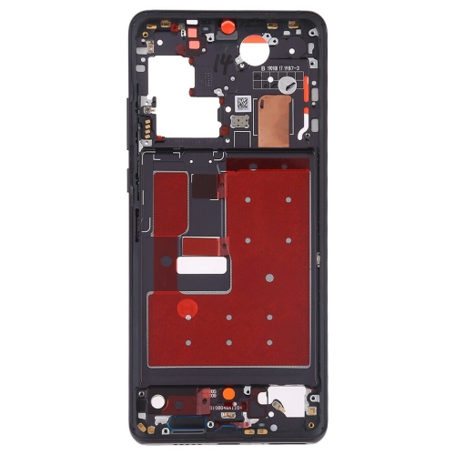 Replacement Front Housing LCD Frame Bezel Plate Compatible With Huawei P30 Pro - Black