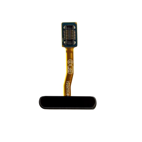 Replacement Fingerprint Scanner With Power Button Flex Cable Compatible With Samsung Galaxy S10e SM-G970W - Black