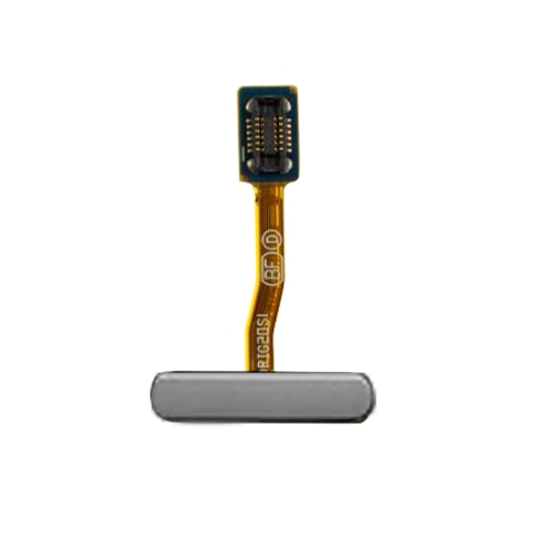Replacement Fingerprint Scanner With Power Button Flex Cable Compatible With Samsung Galaxy S10e SM-G970W - White