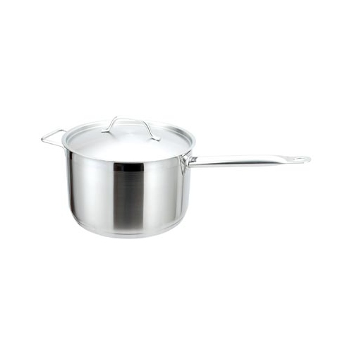 4.4 L Pro High Stainless Steel Saucepan with Lid - Josef Strauss