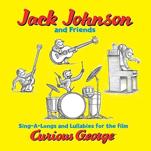 SING A LONGS AND LULLABIES FOR THE FILM CURIOUS GEORGE - JACK JOHNSON AND FRIENDS [LP]