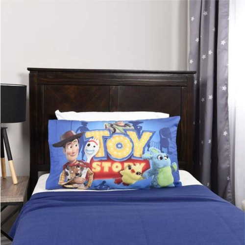 Disney Pixar Toy Story 4 Standard Pillowcase for Kids 20 x 30 Inch [1 Piece Pillowcase Only]