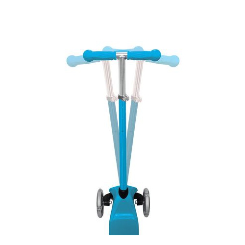Trottinette pour enfants Rugged Racers avec hauteur ajustable et roues DEL, bleu